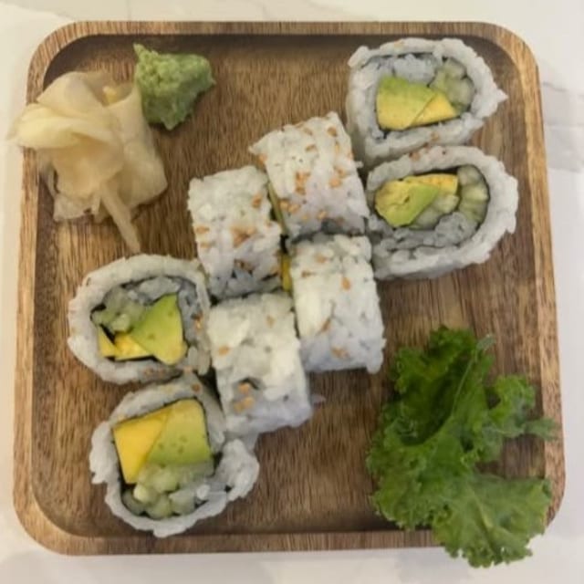 Mango Avo Cucumber Roll.